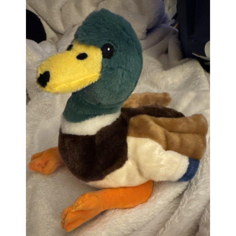 Bass Pro Shops Critter Eco Mallard Duck Plush Stuffed Animal Toy Hunting VGUC